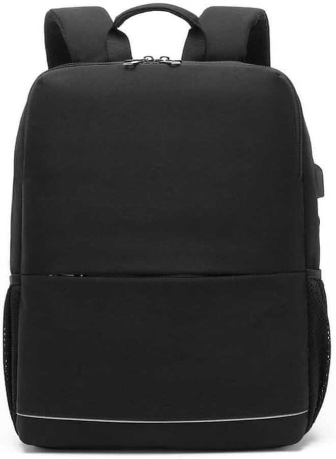 CoolBell Anti Theft Travel Backpack, Business Laptop Backpack, College Student Book Bag With Usb Charging Port, Black 10008 15inch